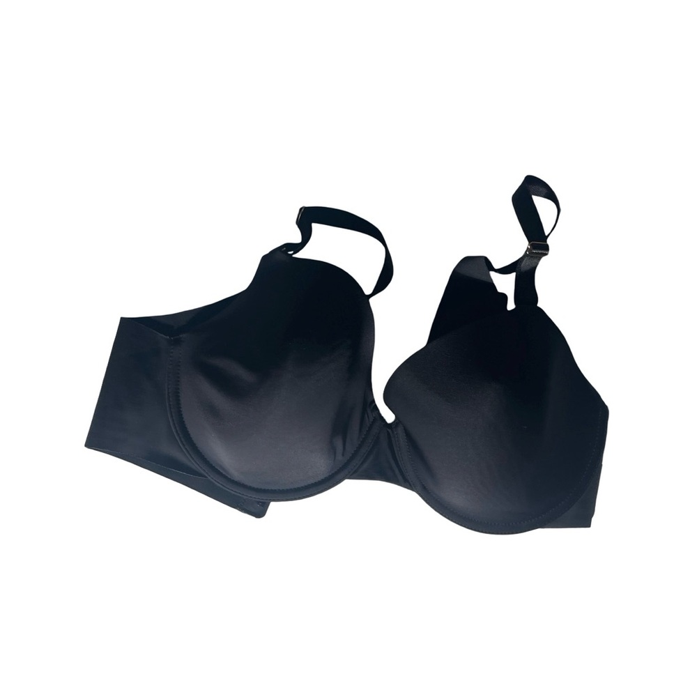 Soma 360 Perfect Coverage Black Bra‎ Size 36D Smoothing Stretch